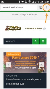Thalwind version mobile