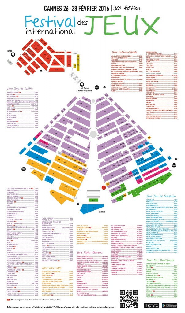 Le plan du festival de Cannes