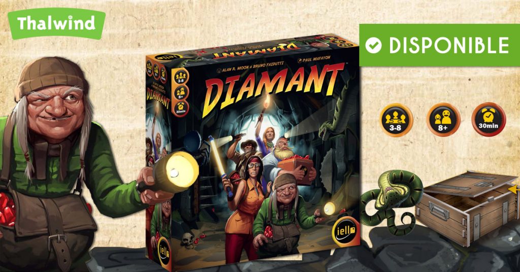 Sortie du jeu Diamant - Iello