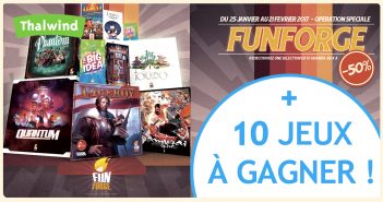 La 3ème démarque des soldes chez Funforge Les soldes chez Funforge