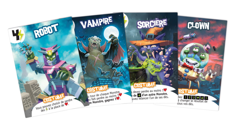 King of Tokyo - Halloween Cartes