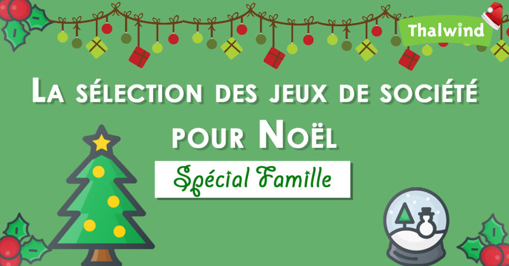 Jeux de société Famille pour Noël