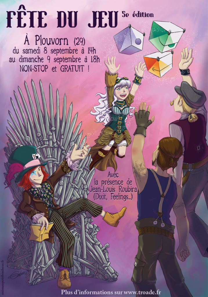 Affiche du festival Fête du Jeu