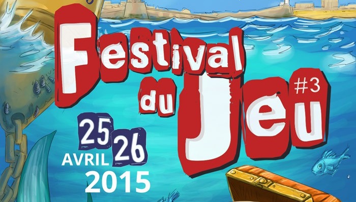 Festival du jeu aux Sables d’Olonne – 25 et 26 Avril 2015
