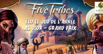 Five Tribes – Esclave tu es libres Five Tribes - Jeu de l'année