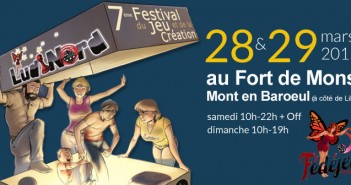 Ludinord – Festival du jeu et de la création 28 et 29 Mars Ludinord - Festival du Jeu et de la Création