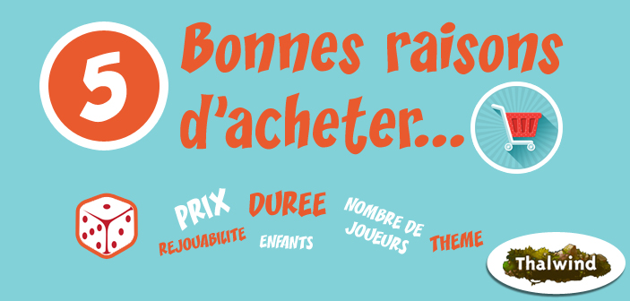 5 bonnes raisons d'acheter