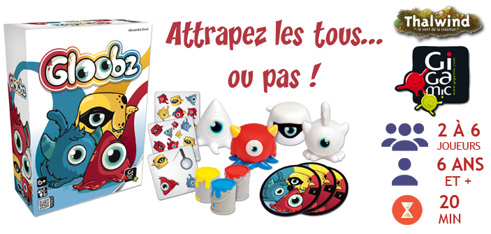 Gloobz – Jeu de rapidité chez Gigamic