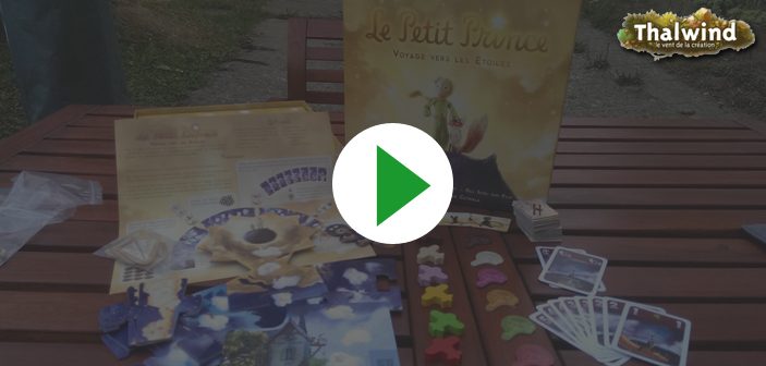 A l'intérieur de la boîte du Petit Prince