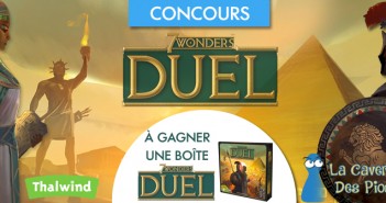 Gagnez une boite de 7 Wonders Duel – Concours Concours 7 Wonders Duel