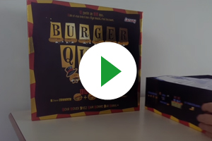 A l'intérieur de la boîte de Burger Quiz