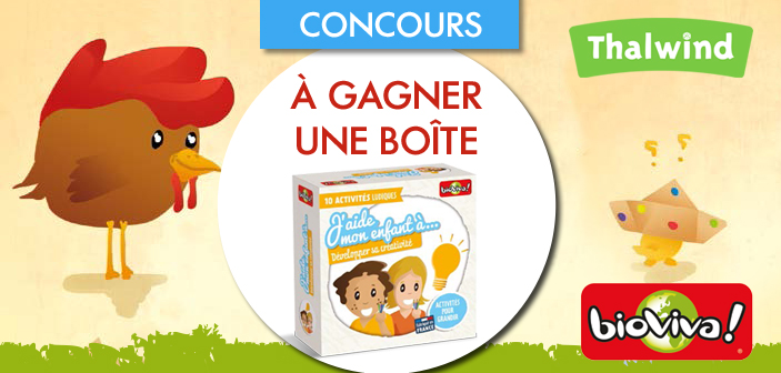 Concours – gagnez un coffret d’activités ludiques : développer sa créativité