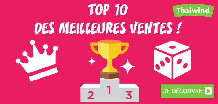 Top 10 des meilleures ventes des jeux de société