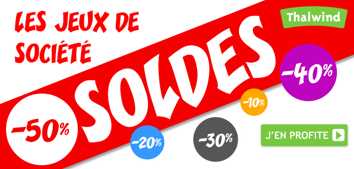 Les soldes des jeux de société