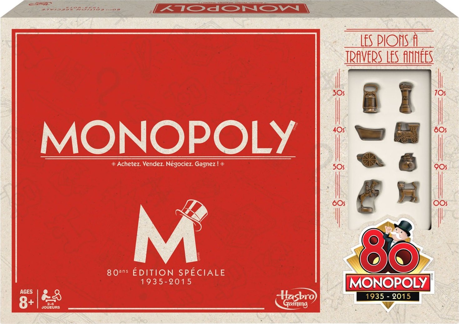 La boîte du Monopoly Vintage