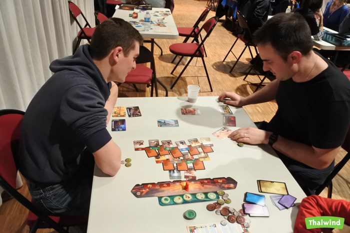 La finale du tournoi 7Wonders Duel