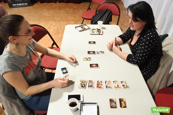 La finale entre Dames du tournoi Tunhell
