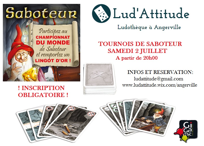 Tournoi de Saboteur