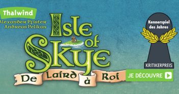 Isle of Skye primé au Spiel des Jahres Isle of Skye