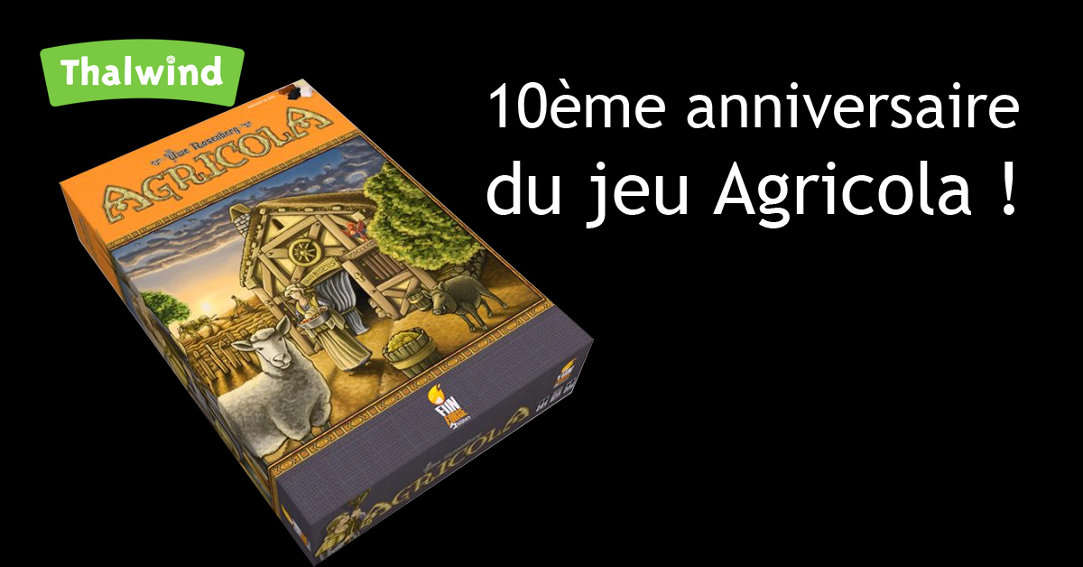 10 ans du jeu Agricola