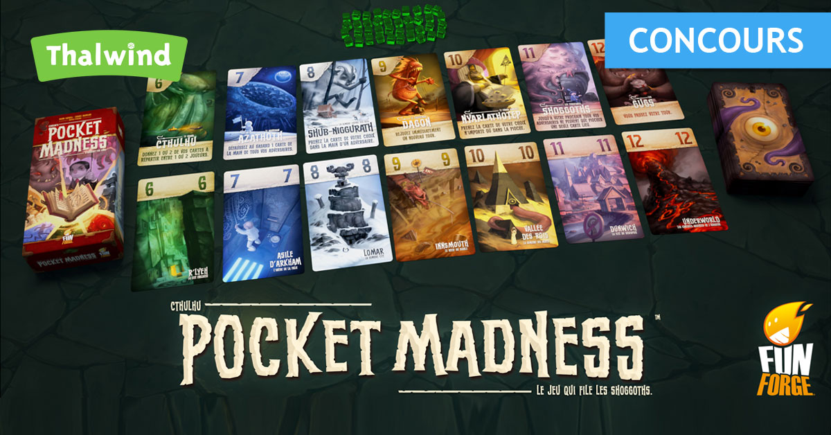 Concours Pocket Madness de Funforge