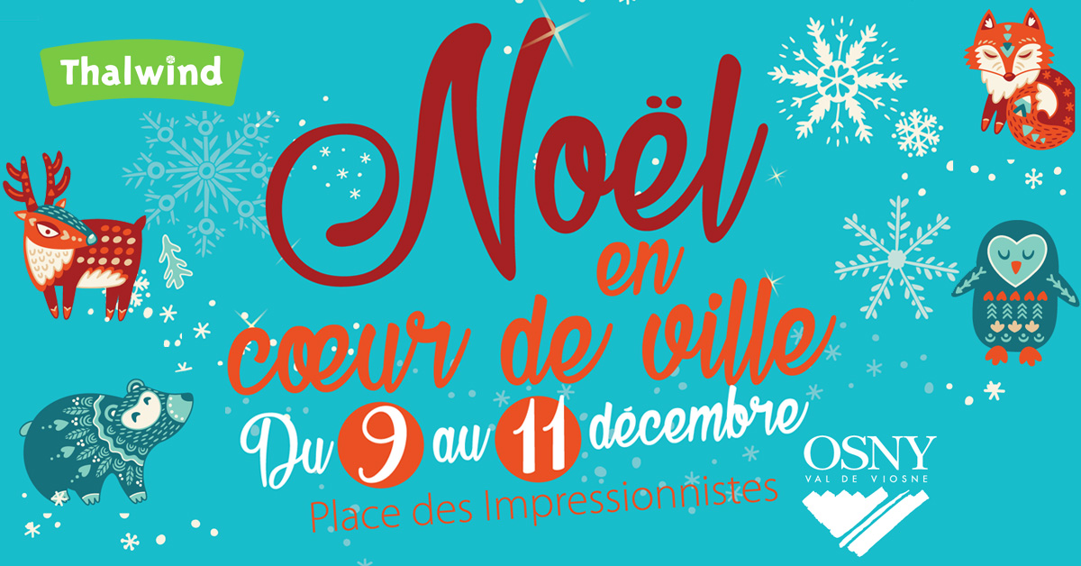 Noël en coeur de ville à Osny