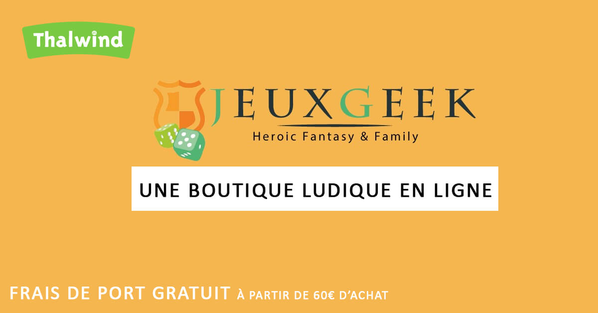 JeuxGeek - boutique ludique en ligne