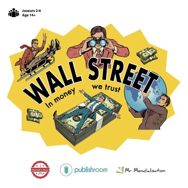 « Wall Street, in money we trust », un jeu de société qui se moque de la finance (ou l’inverse)