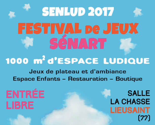 Senlud le week-end de jeux à Sénart