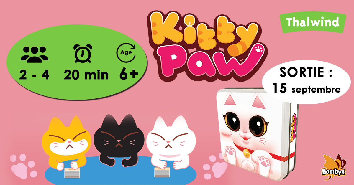 Kitty Paw : à vous de ranger !