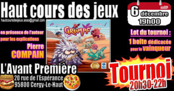 Cergy Le Haut (95) – Soirée jeux : mercredi 6 décembre