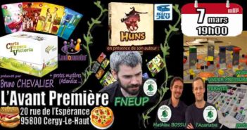 Cergy Le Haut (95) – Soirée jeux : mercredi 7 mars