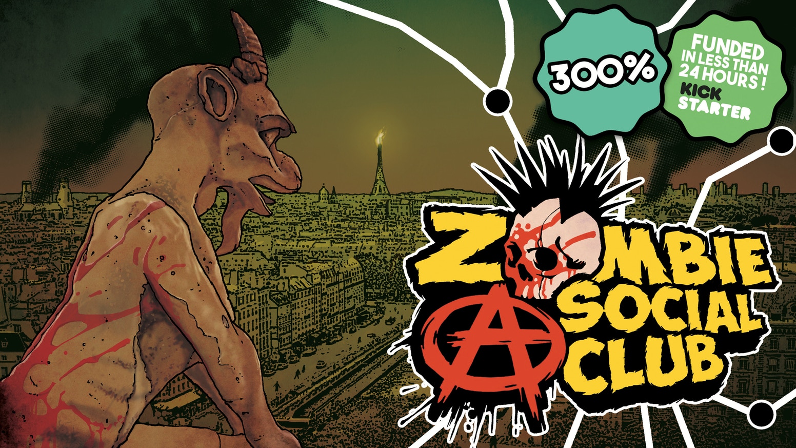 Zombie A Social Club, un jeu de cartes à succès sur Kickstarter