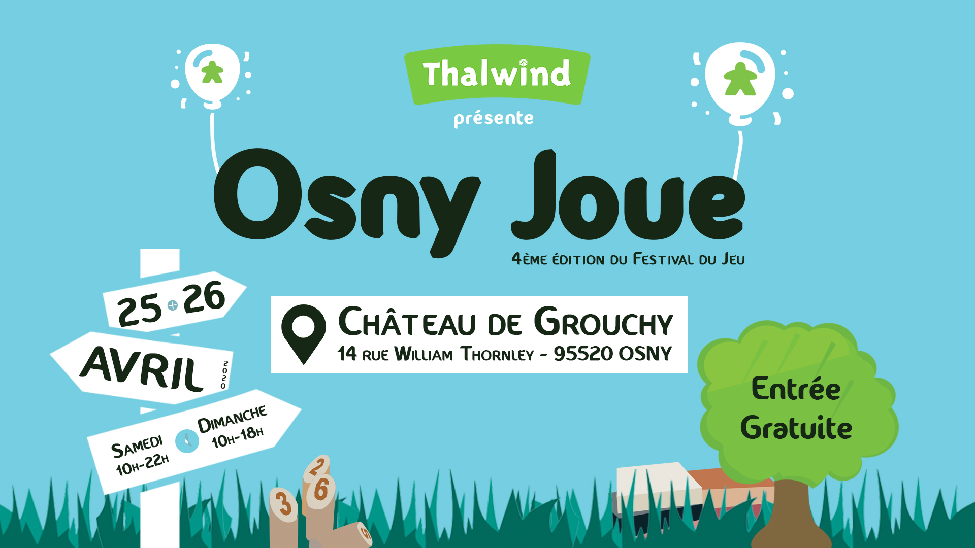 Festival Osny Joue – 4ème édition – 25 & 26 Avril 2020